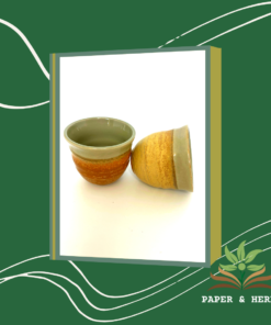 Rimmed Tea Cup - Cream