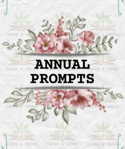 Annual - Journal Prompts